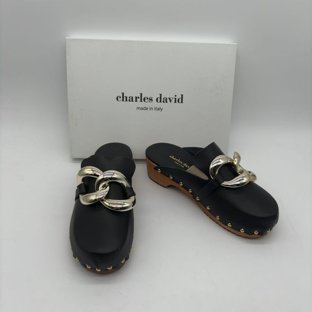 CHARLES DAVID Leather Casual Shoe in Multicolor